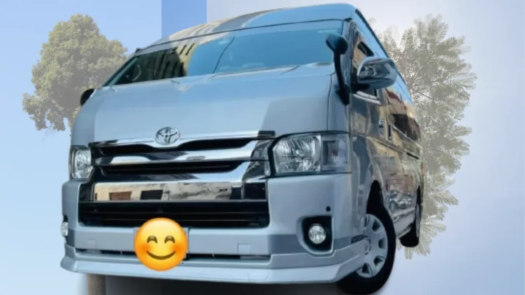 Toyota Hiace Grand Cabin for rent in Islamabad for group travel